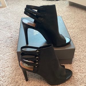 Vince Camuto peep toe bootie